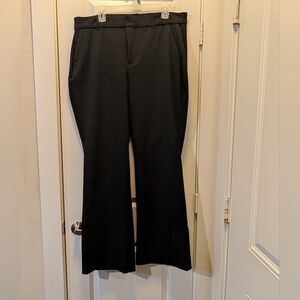 Black Studio By Torrid Woven Core Boot Cut Pants